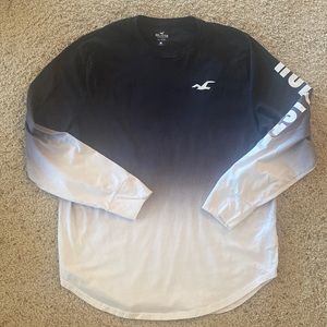 HOLLISTER OMBRE LONG SLEEVE T SZ XL